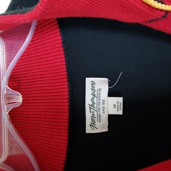 Norm Thompson Vintage Sweater Size 1X - Picture 2 of 7